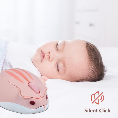 ماوس كمبيوتر لاسلكي بلوتوث، زهري، للجنسين in Kuwait