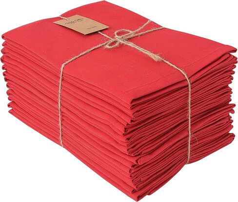 Black Cloth Dinner Napkins Cotton 18x18 in Washable Napkins Cloth|Absorbent Reusable Spring Easter Basket Decor Pk of 6 Table Napkins Cocktail Party Wedding BBQ Hotel Cafe Cloth Napkins in Saudi Arabia