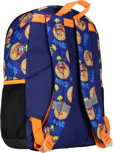 حقيبة ظهر مدرسية للسفر من Bioworld Naruto Shippuden مقاس 17 بوصة مكونة من 4 قطع من حقائب الكتب in Kuwait