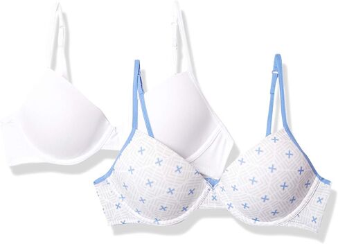 Hanes Girls' Big Molded Underwire Bra (Pack of 2) in Saudi Arabia