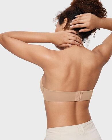 Women's Inbarely Plus Strapless Bra Anti-Slip Sexy Underwire Seamless Full Coverage Lightly Lined Bras in Kuwait