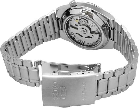 Seiko Men's SNK063J5 Seiko 5 Seiko 5 Automatic Black Silver [Parallel Import], Bracelet Type in Saudi Arabia