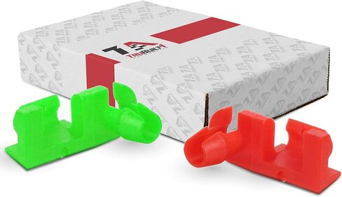 T1A Rod Clip Set for Tailgate Handle Replacement for 1999-2007 Chevy Silverado and GMC Sierra, Includes Left and Right Side Rod Clips, T1A-88981030 & 88981031 (2pcs) in Saudi Arabia