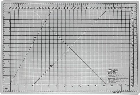 PRO ART، بساط تقطيع مقاس 12 بوصة × 18 بوصة، أبيض شفاف in Kuwait