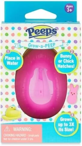 Peeps Grow-a-Peep Easter Basket Toy Gift - Pink in Kuwait