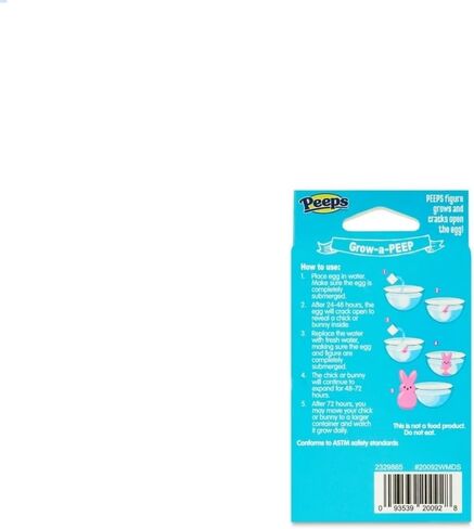 Peeps Grow-a-Peep Easter Basket Toy Gift - Pink in Kuwait