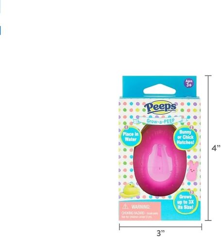 Peeps Grow-a-Peep Easter Basket Toy Gift - Pink in Kuwait