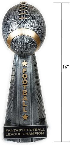 PUREUV Fantasy Awards - Fantasy Football Champion 16 Inch Trophy in Kuwait