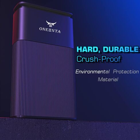 ONEONTA Holder Case - Magic Holder Case - Small Holder Box for size up to 84mm, Crush-Proof, Pocket Size, Good Sealing, Black in Saudi Arabia