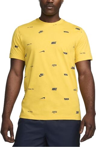 Nike Club Men's All Over Print T-Shirt Tee in Saudi Arabia