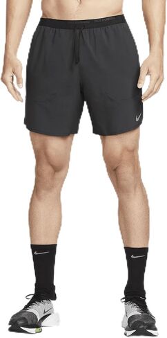 Nike Stride Men's Dri-FIT 7" Brief-Lined Running Shorts (Black/Black, DM4761-010) Size X-Large Tall in Saudi Arabia