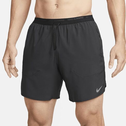 Nike Stride Men's Dri-FIT 7" Brief-Lined Running Shorts (Black/Black, DM4761-010) Size X-Large Tall in Saudi Arabia