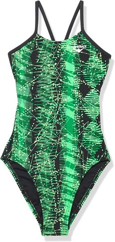 TYR Girls' Swanback Athletic One Piece Swimsuit in Saudi Arabia