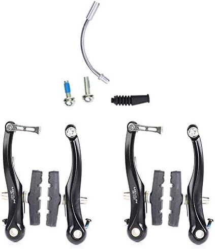 Bike V Brake Parts, Aluminium Alloy Front & Rear V Brake Set with Cable(2 Pair) in Saudi Arabia