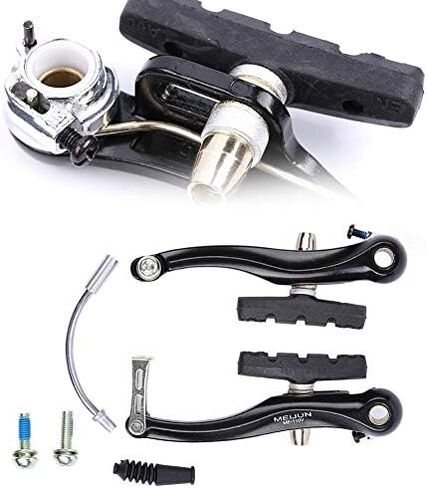Bike V Brake Parts, Aluminium Alloy Front & Rear V Brake Set with Cable(2 Pair) in Saudi Arabia