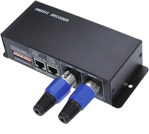 DC 12V-24V 3 قناة DMX وحدة تحكم LED لشريط RGB LED in Kuwait