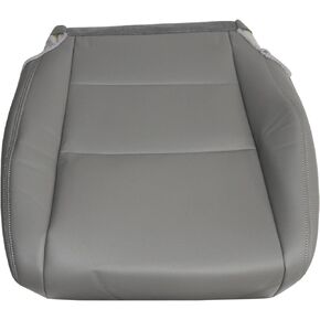 GXARTS Passenger Side Bottom Leather Replacement Seat Cover Gray Compatible with Honda Accord 4 Door 2008 2009 2010 2011 2012