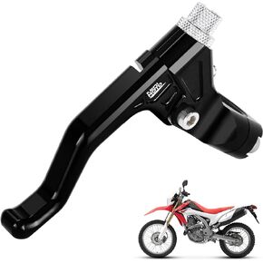 KEMIMOTO Black Short Stunt Clutch Lever Universal Handlebar Left 22 mm 7/8" Compatible with Most Dirt Bike Motorcycle Compatible with CBR250R 2011-2013 Grom 2014-2016