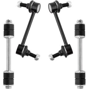 BOXI 4pcs Front Rear Sway Bar End Link Kit Fit for Chevrolet Trailblazer 2008-2009 / for GMC Envoy 2008-2009 / for Saab 9-7X 2008 | K6668 K6667 K8266