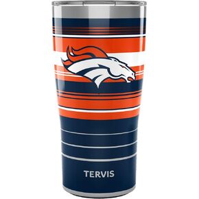 Tervis NFL Denver Broncos-Hype Stripes Insulated Tumbler, 20oz, Stainless Steel