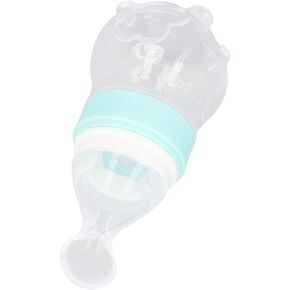 Multifunction Baby Bottle Food Feeder, Multi Function, Detachable Infant Feeder for Cereal Baby Food Drinking Water with Spoon
