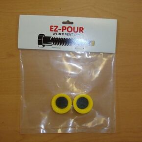 EZ-POUR® Replacement Wedco Vent and Spout Cap 2 pack - Update your Can!