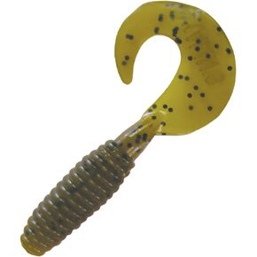 Kalin's 5G10-682 Lunker Grub Green Pumpkin, 5"