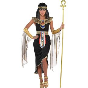 Amscan womens Egyptian Queen Costume for Women - Perfect for Halloween & Party - 1 Set