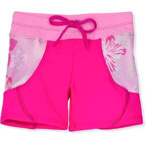 Tuga Girls Swim Shorts 1-14 Years, UPF 50+ Sun Protection Board Short in Saudi Arabia