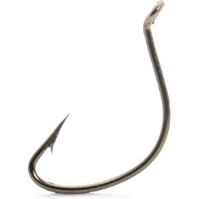 Mustad Wide Gap Hook, Hollow Point, Slightly Reversed, Up Eye 14