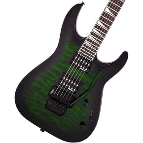 Jackson JS Series Dinky Arch Top JS32Q DKA 6-String Electric Guitar with Dual Jackson High-Output Humbucking Pickups (Right-Handed, Transparent Green Burst)