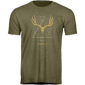 Leupold Buck Skull Tee Light Olive