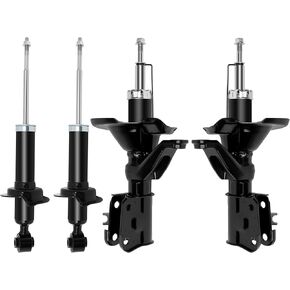Front Rear Shocks,SCITOO Gas Struts Shock Absorbers Fit for 2001 2002 2003 2004 2005 for Honda Civic,2001 2002 2003 for Acura EL 331008 71433 331009 71434 341311 71340 Auto Shocks and Struts Set of 4