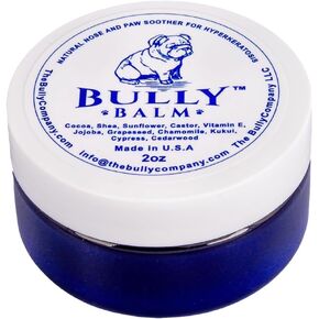 Bully Balm Dog Paw Snout Soother - Helps Heal Dry Cracked Nose and Paws - All Natural Healing Original Formula - Hyperkeratosis Ointment for Bulldog and Dogs