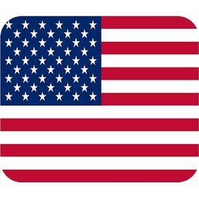 Rogue River Tactical Patriotic Old Glory USA Flag Mouse Pad Mat Mousepad for Laptop PC Gaming Home or Office