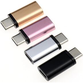 4-Pack,Lightning to USB C Adapter for iPhone,New Wider Compatibility, Fast Charging, Compact & Portable - USB C to Lightning Adapter,Support Data