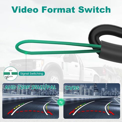 Tailgate Handle Reverse Backup Camera Replacement for Chevy Silverado and GMC Sierra Years 1999-2006, GreenYi AHD 720P Pickup Rear View Parking Camera with Trajectory Guideline in Saudi Arabia
