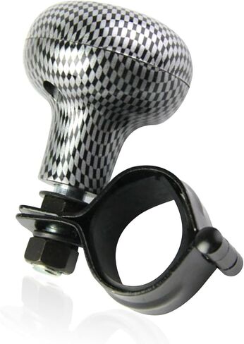 gunhunt Pack-1 Steering Wheel Knob Spinner, Car Steering Wheel Spinner Knob, Universal 360 Degrees Rotation Steering Wheel Knob, Adjustable Power Steering Ball (Black) in Saudi Arabia