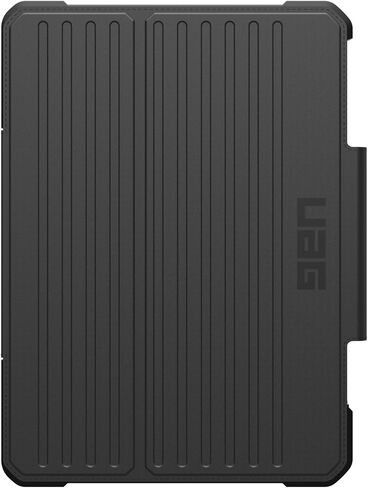 URBAN ARMOR GEAR UAG مصمم لجهاز iPad Air 11 بوصة (الجيل السادس 2024، M2) A2902، A2903، A2904 غطاء فوليو متين للنوم/الاستيقاظ التلقائي مع حامل قلم وحامل متعدد الزوايا قابل للتعديل، Metropolis SE أسود in Kuwait