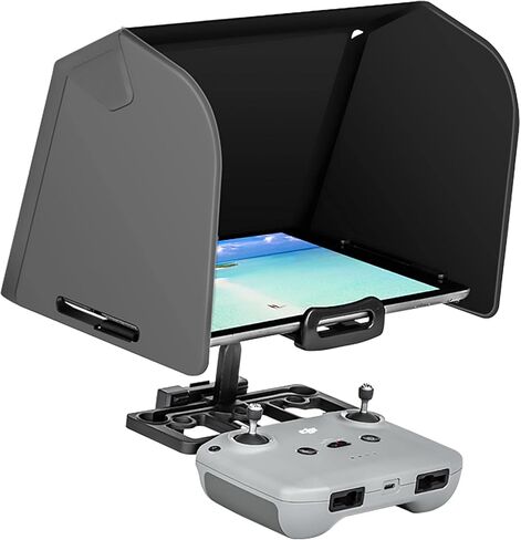 O'woda iPad Sun Shade for DJI RC-N1/ RC-N2, 10.2-11.5Inch Foldable Tablet Sunhood for DJI Mini 4 Pro/Mini 3 Pro/Mini 3/ Mini 2/ Mini 2 SE/Air 3/ Air 2S/ Air 2/ Mavic 3/ Mavic 2 Remote Controller in Kuwait