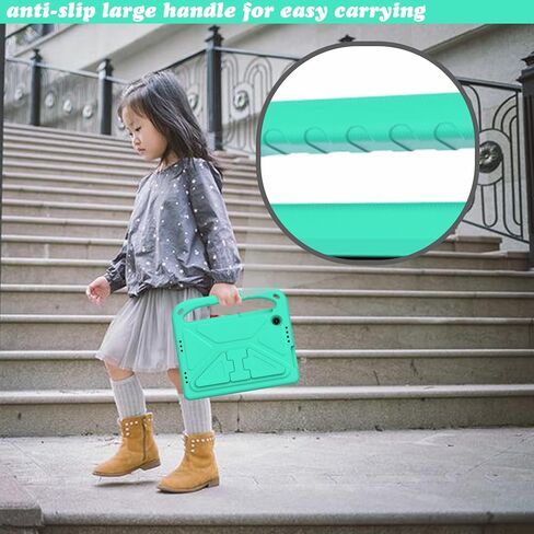 Kids Case for TCL Tab 8 LE 2023 Tablet, Lightweight Shockproof Handle Stand Cover for TCL Tab 8 LE (9137W) / TCL Tab 8 WiFi (9132X) (Blue) in Kuwait