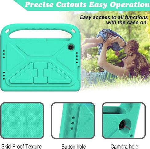 Kids Case for TCL Tab 8 LE 2023 Tablet, Lightweight Shockproof Handle Stand Cover for TCL Tab 8 LE (9137W) / TCL Tab 8 WiFi (9132X) (Blue) in Kuwait