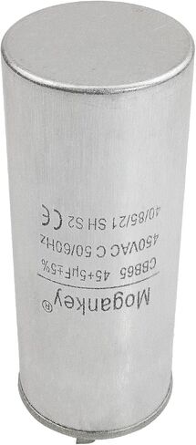 45-5 uF MFD CBB65 Capacitor Round Dural Motor Run Capacitor Withstand 450V AC Compatible with Air Compressor Pump Dryer Fridge Freezer Air Conditioner and Others in Kuwait