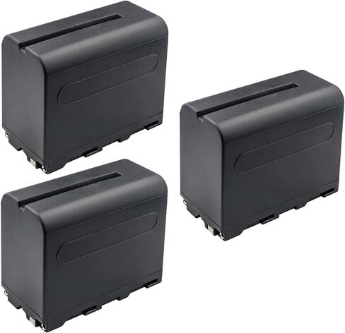 Kastar NP-F960 / NP-F970 Battery 1-Pack Replacement for Came-TV 4K-MT7S 7" 3G-SDI & HDMI 4K On-Camera Monitor, 4K-S7 7" 4K 10-Bit IPS Field Monitor, 5.5" 4K HDMI IPS Field Monitor in Saudi Arabia