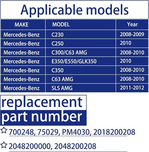 محركات منفاخ سخان التيار المتردد ABS مع محركات منفاخ HVAC متوافقة مع مرسيدس بنز C300 C350 C63 AMG 2008-2010، E350 C250 E550 E63 AMG GLK350 2010، SLS AMG 2011-2012، C230 2008-2009 in Kuwait