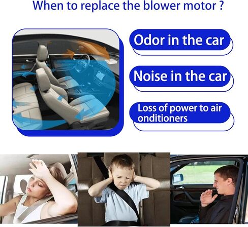 محركات منفاخ سخان التيار المتردد ABS مع محركات منفاخ HVAC متوافقة مع مرسيدس بنز C300 C350 C63 AMG 2008-2010، E350 C250 E550 E63 AMG GLK350 2010، SLS AMG 2011-2012، C230 2008-2009 in Kuwait