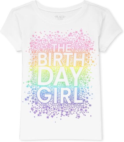 The Children's Place Girls' Birthday Graphic Tee in Saudi Arabia