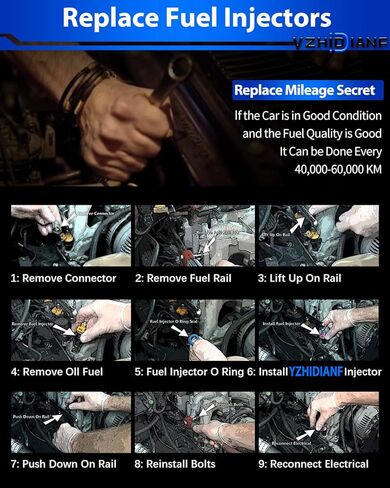 Fuel Injector FJ817 Fits For:-Ford 2005 2006 2007 F150 F250 F350 Expedition Super Duty 5.4 L, For:-Lincoln Mark LT Navigator 5.4l, 5C3Z-DC ​(1 Pc) in Kuwait