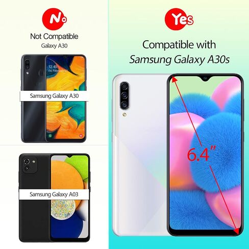 شاشة بديلة لشاشة LCD لهاتف Samsung Galaxy A30s لهاتف Samsung Galaxy A30s مجموعة محول رقمي لشاشة اللمس Incell (مع إطار) in Kuwait