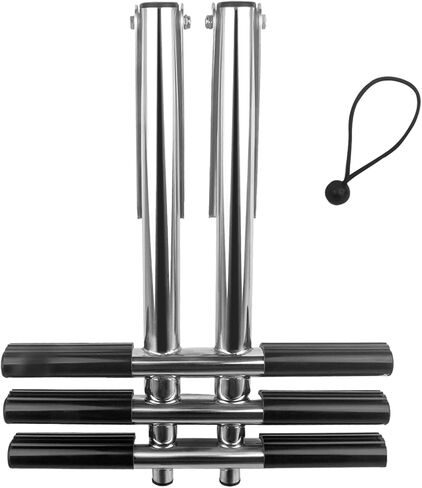 3 Step Boat Dive Ladder,Stainless Steel Telescoping Boat Ladder,Foldable Ladder for Marine Boat,Pontoon Boat,Yacht in Saudi Arabia